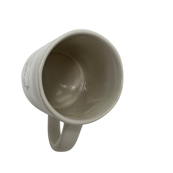 Rae Dunn CHICK Ceramic Mug Double Sided Large Coffee Tea Cup Easter PEEP PEEP - Picture 4 of 8